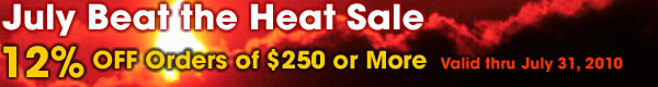 InStock Fasteners July Sale - 12% off orders of $250 or more (Valid thru Jul 31, 2010)